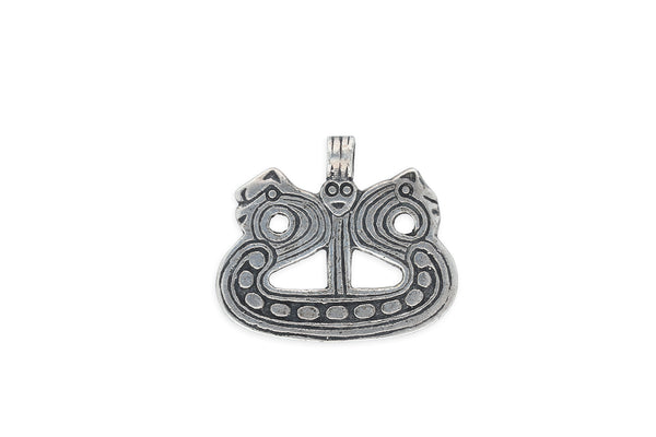 Wikinger Anhänger • Wikingerschiff • 925 Silber