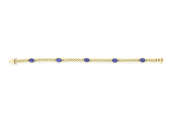 Armband • 585 Gold • Lapislazuli