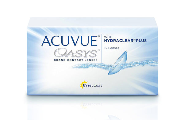J&J ACUVUE OASYS with Hydraclear Plus 2-Wochenlinse • Sphärisch 12 St.