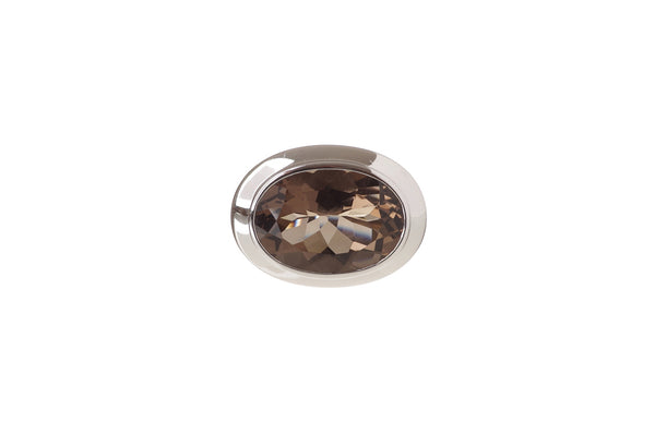 Bastian Ring 925 Silber mit Rauchquarz