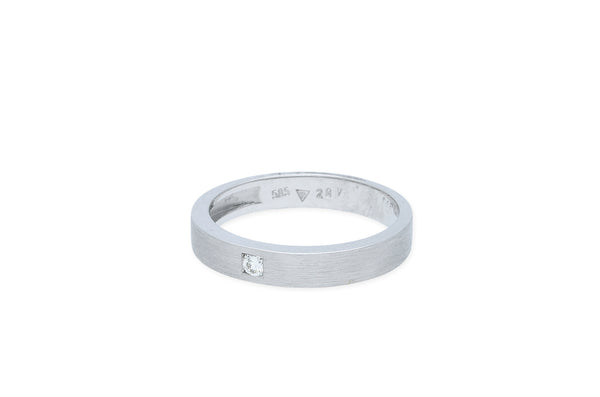Ring • 585 Weißgold • Brillant