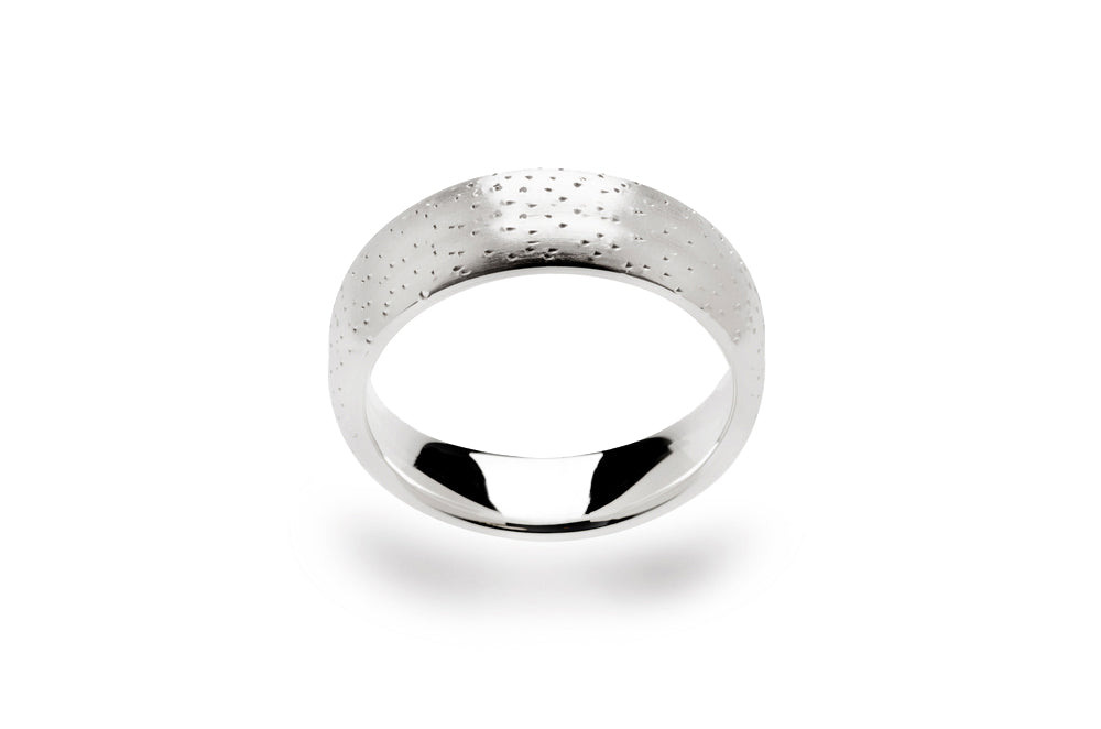 Bastian Ring • Silber 925 rhodiniert • diamantiert