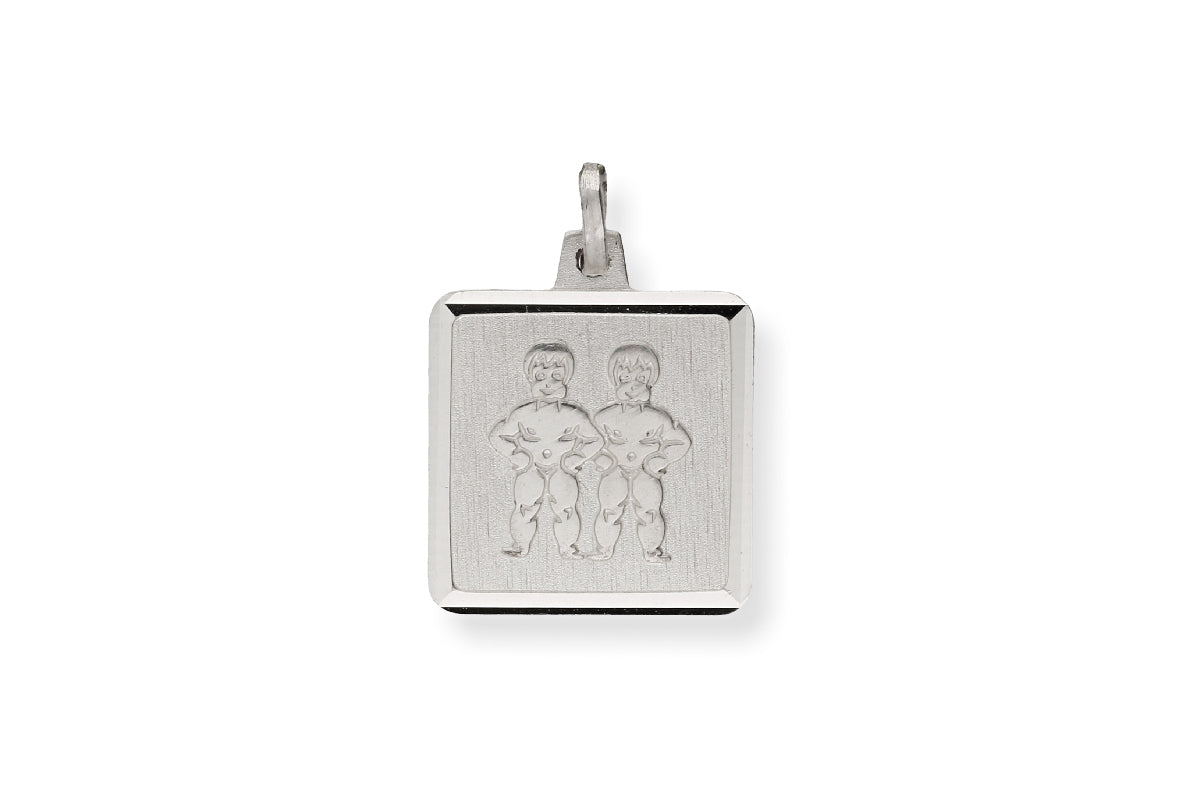 Sternzeichen Zwilling - Anhänger 925 Silber