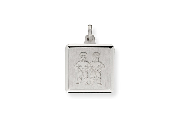 Sternzeichen Zwilling - Anhänger 925 Silber