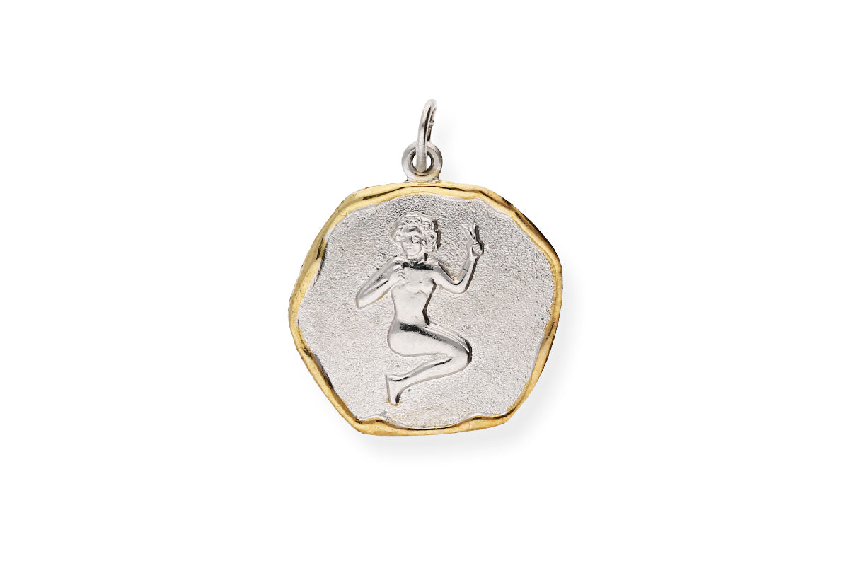 Sternzeichen Jungfrau ♍ Anhänger • 925 Silber