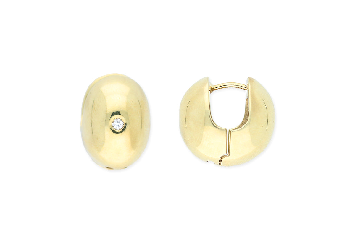 Creolen • 585 Gold • Brillant