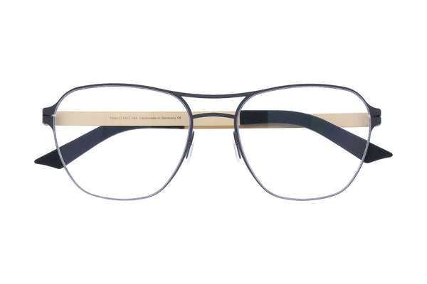 Grafix Brille GX6131 Black-Gold • Titan