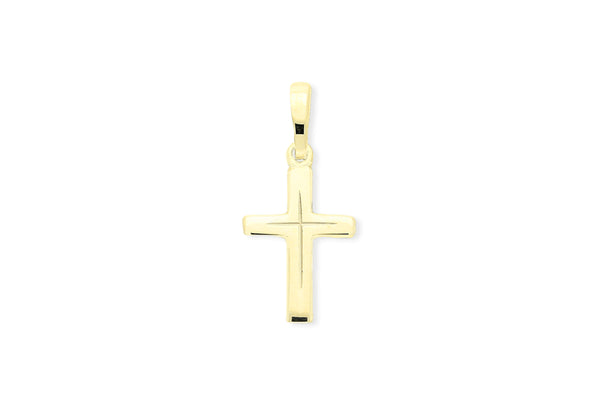 Kreuz Anhänger • 585er Gold