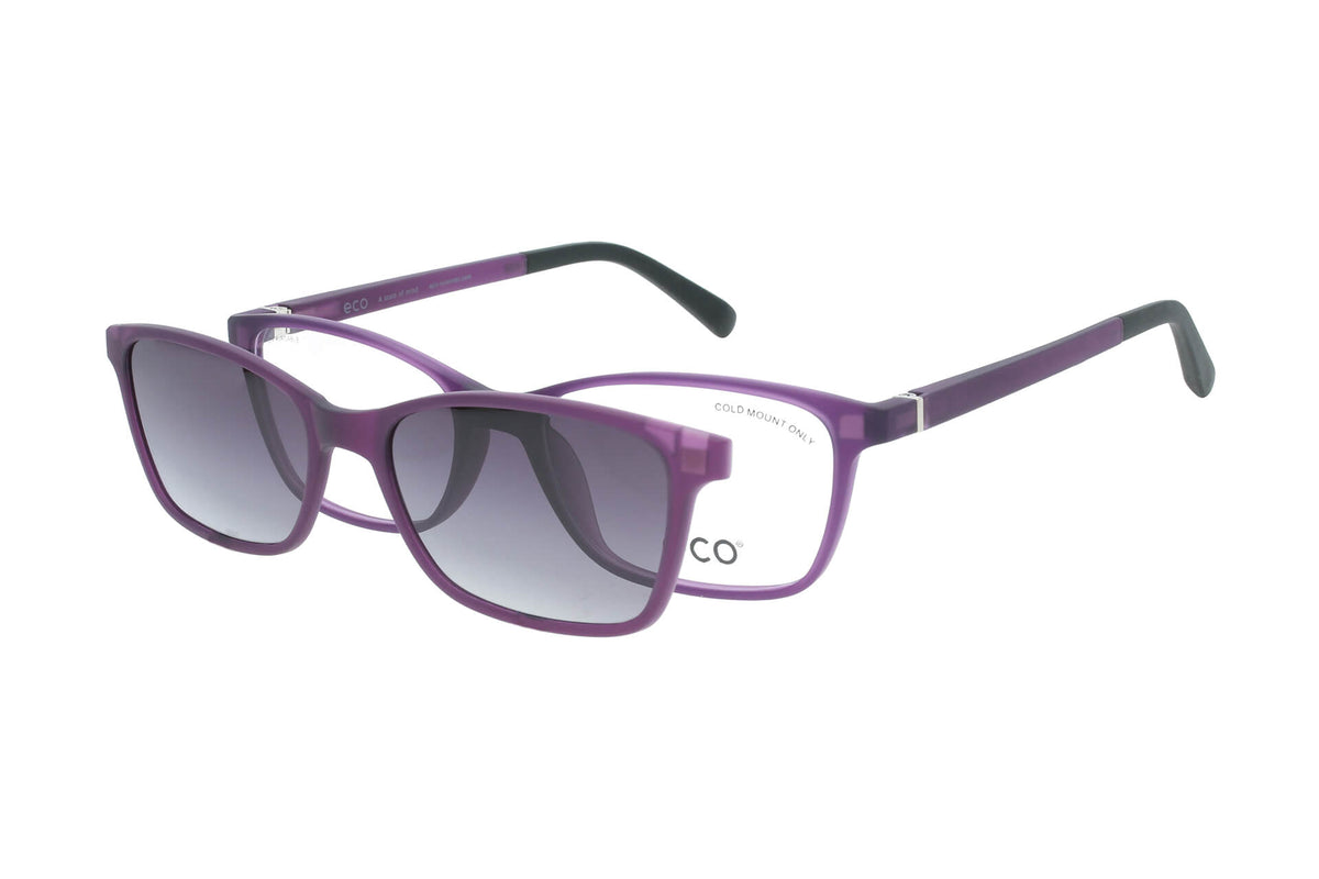 ECO Brille Desna PUR mit Magnet-Sonnenclip
