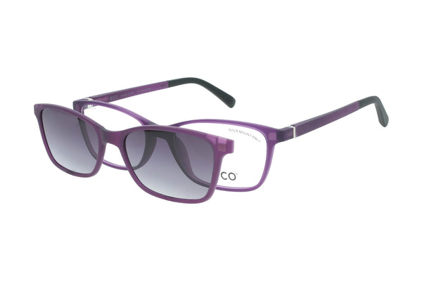 ECO Brille Desna PUR mit Magnet-Sonnenclip