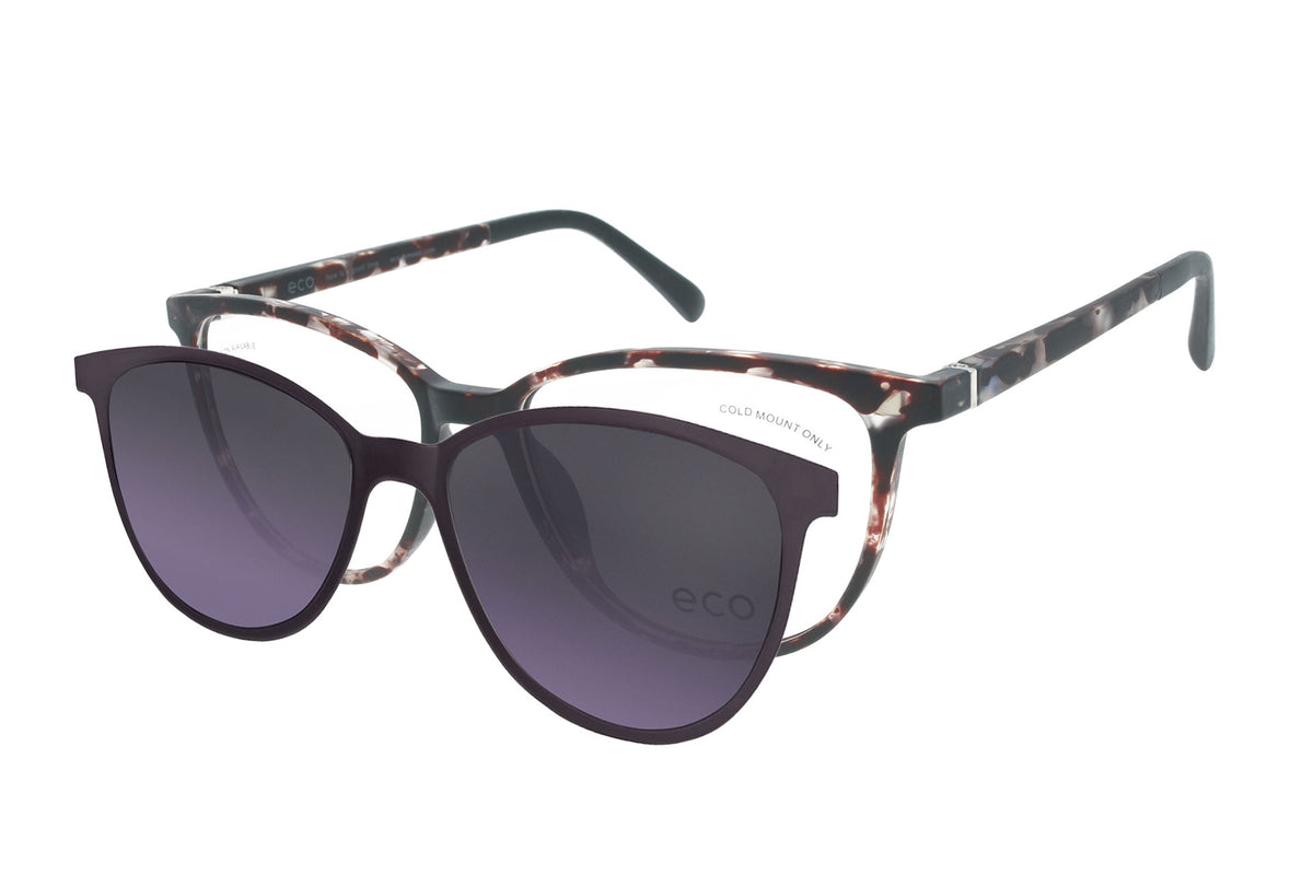 ECO Brille Marne DPTRT mit Magnet-Sonnenclip