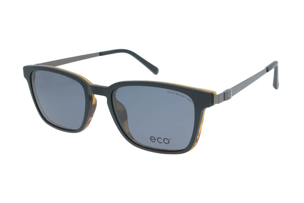 ECO Brille Seudre BLKG mit polarisiertem Magnet-Sonnenclip