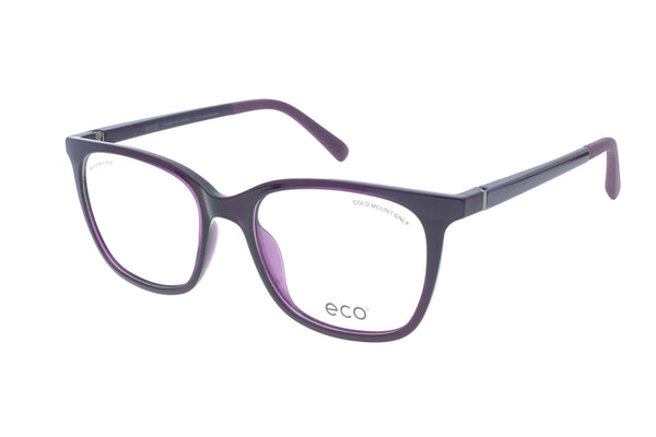 ECO Brille Willow DPUR mit Magnet-Sonnenclip