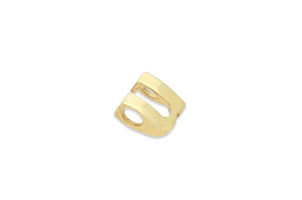 333 Gold Anhänger Buchstabe U