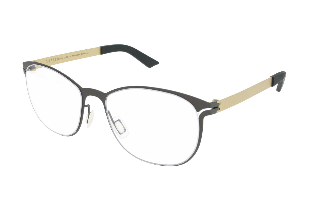 Grafix Brille GX 6110 Chocolate-Gold • Titan