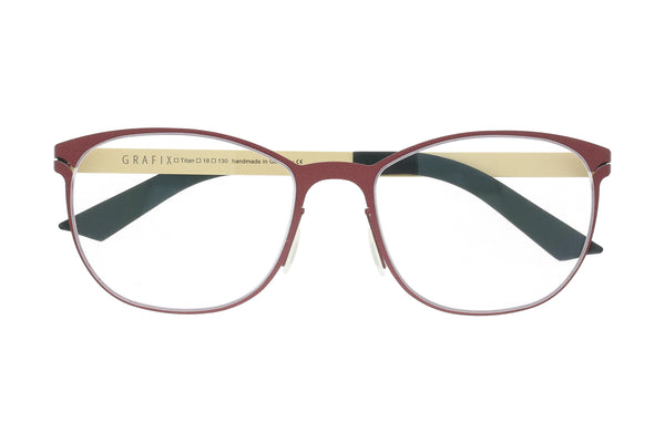 Grafix Brille GX 6110 Bordeaux-Gold • Titan