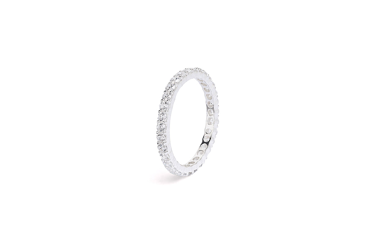 Bernd Wolf Ring Wellas • 925er Silber • Zirkonia