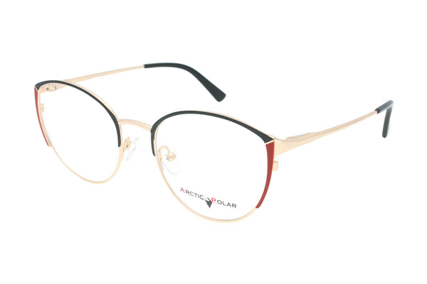 Arctic Polar Metall-Brille B23111 C1 mit polarisiertem Magnet Sonnenclip