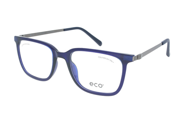 ECO Brille Fir DBLU mit Magnet-Sonnenclip