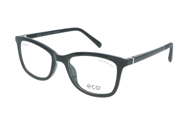 ECO Brille Tilia BLK mit Magnet-Sonnenclip