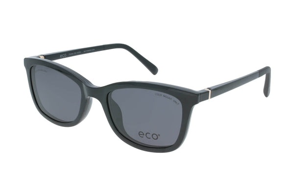 ECO Brille Tilia BLK mit Magnet-Sonnenclip