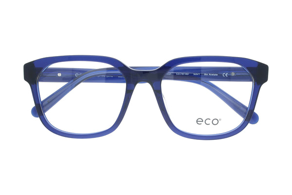 ECO Brille Zircon NAVY aus Bio-Acetat