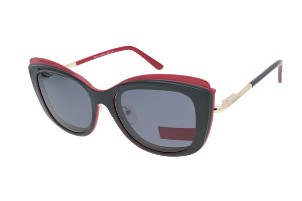 Spar-Set: Solano Brille CL10134 E mit ZWEI polarisierten Magnet Sonnenclips