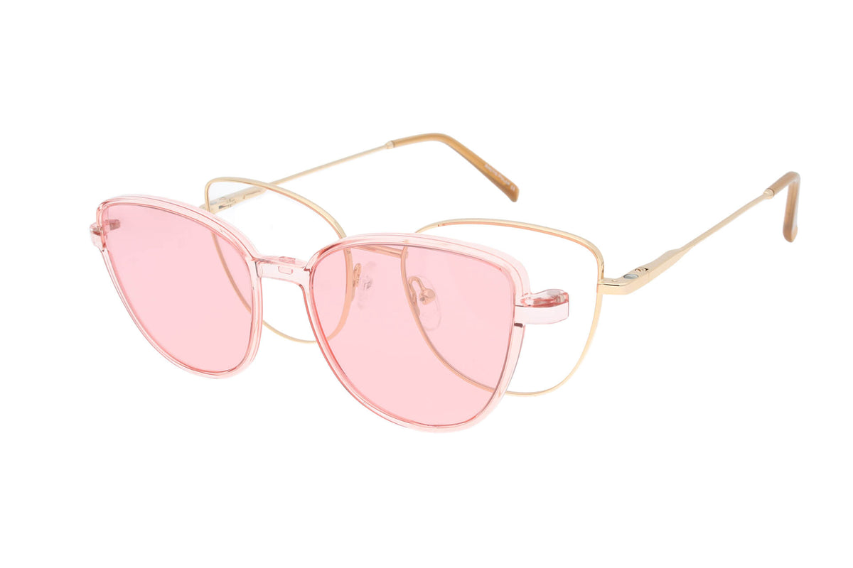 Arctic Clip Metall-Brille X102 C1 mit polarisiertem Magnet Sonnenclip
