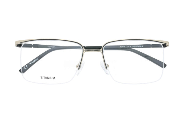 TOMS Brille • Titan • Schwarz-Gold • 7356