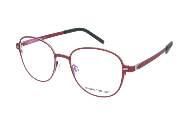 EIGENSIGN Brille 5225 C2 mit Magnet-Sonnenclip · Rot · Bild 2