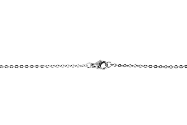 AKZENT Herren-Halskette Negiere • Edelstahl • 5000193-0450