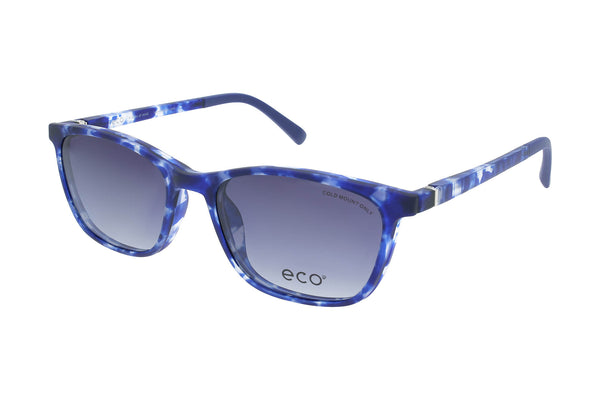 ECO Brille Yamuna BLUT mit Magnet-Sonnenclip