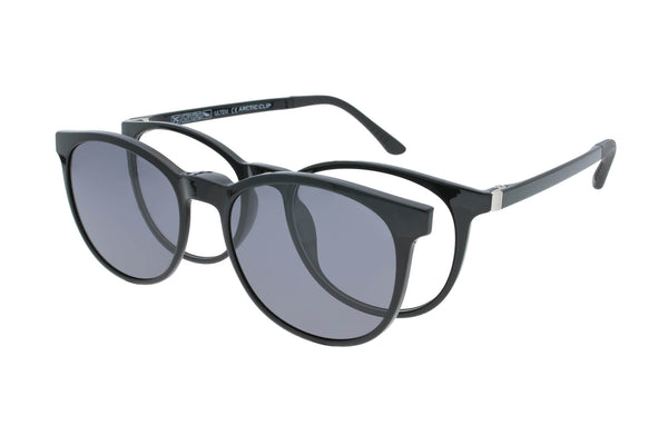 Spar-Set: Arctic Clip Brille X3188 C1 mit 2 polarisierten Sonnenclips