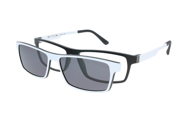 Spar-Set: Arctic Clip Brille X3194 C2 mit 2 polarisierten Sonnenclips