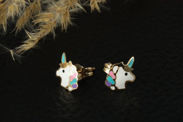 Kinder Ohrstecker Laluni • 333 Gold • 5500120-001
