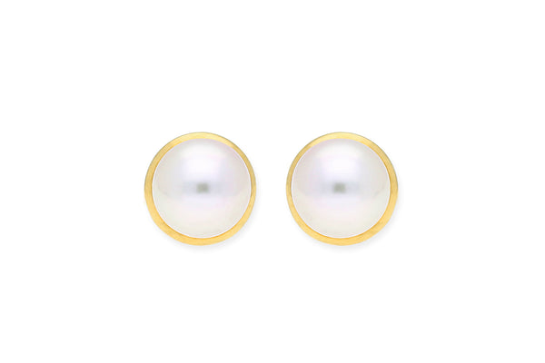 Ohrstecker • 750 Gold • Perle