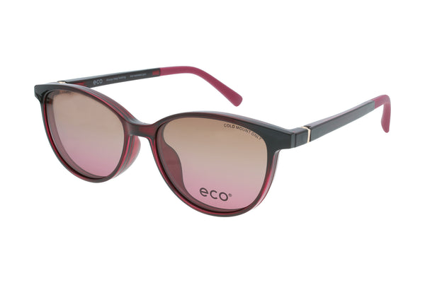 ECO Brille Pomelo PNKB mit Magnet-Sonnenclip