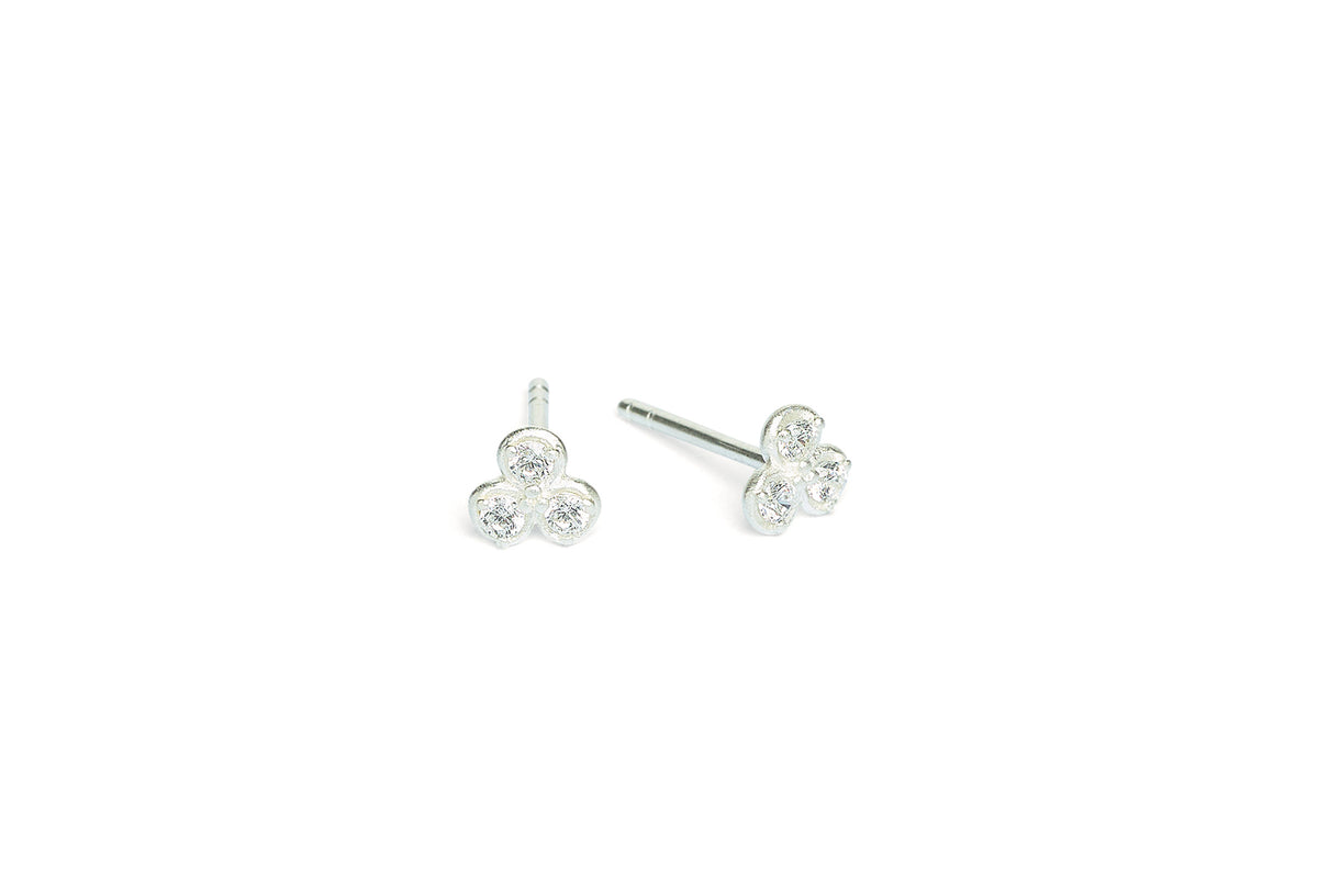 Bernd Wolf Ohrstecker Liari • 925er Silber • Zirkonia