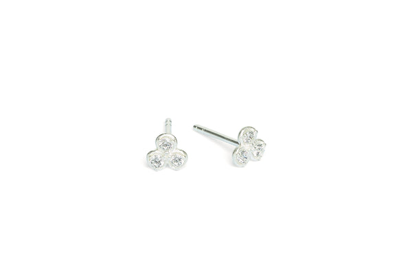 Bernd Wolf Ohrstecker Liari • 925er Silber • Zirkonia