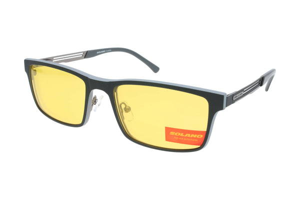 Spar-Set: Solano Brille CL10173 mit DREI polarisierten Magnet Sonnenclips