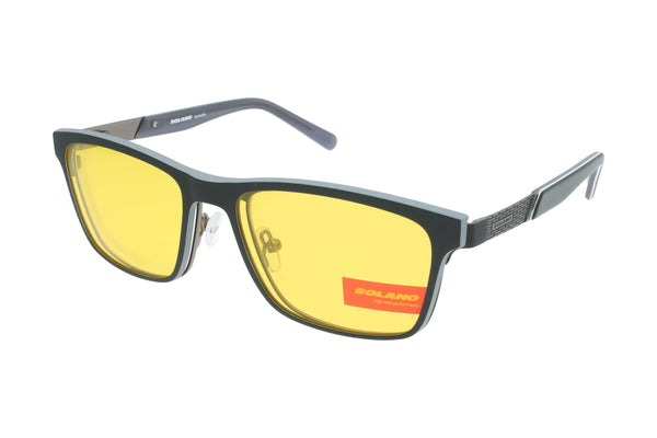 Spar-Set: Solano Brille CL10174 mit DREI polarisierten Magnet Sonnenclips