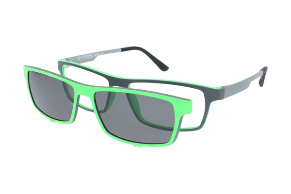 Spar-Set: Arctic Clip Brille X3194 C1 mit 2 polarisierten Sonnenclips