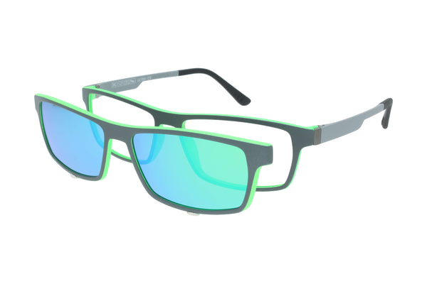 Spar-Set: Arctic Clip Brille X3194 C1 mit 2 polarisierten Sonnenclips