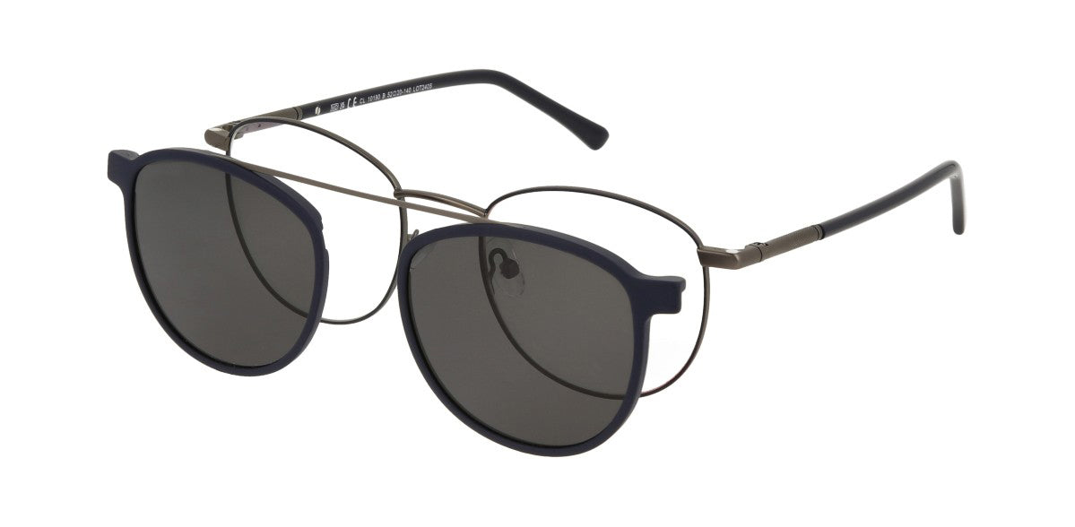 Solano Brille CL10190-B mit polarisiertem Magnet Sonnenclip