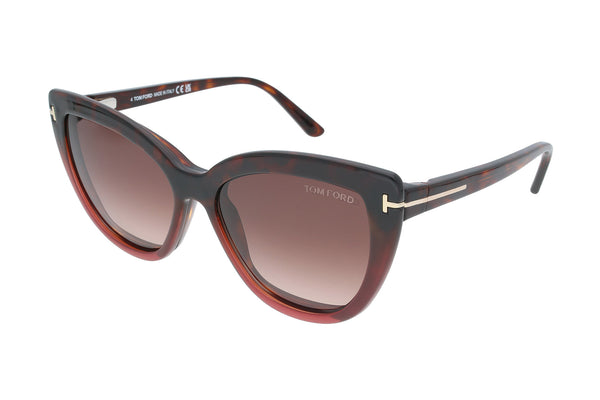Tom Ford Brille TF5641-B 054 mit ZWEI Magnet Sonnenclips · Braun · Bild 5