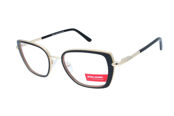 Spar-Set: Solano Brille 10134 D mit ZWEI polarisierten Magnet Sonnenclips