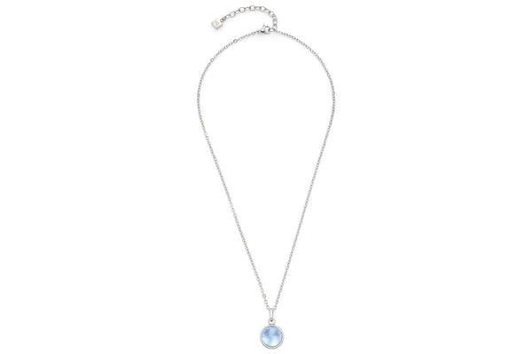 Leonardo Halskette 45 Bea grey blue • 024357