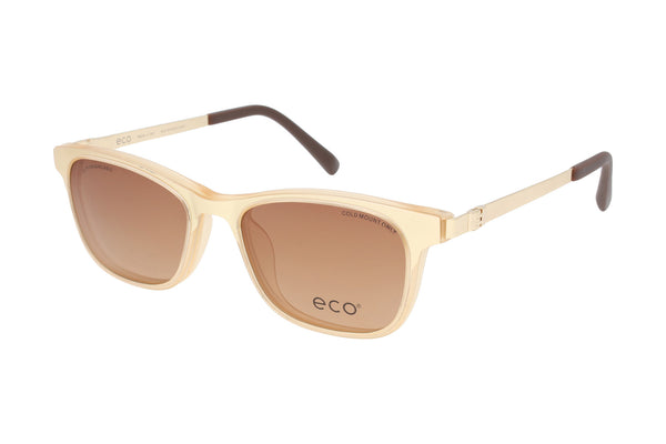 ECO Brille Maringa NUDE mit Magnet-Sonnenclip