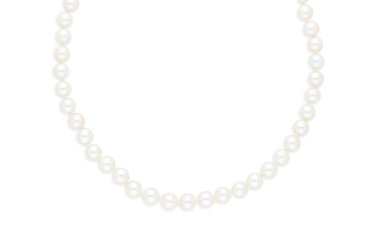 Zuchtperlenkette • 925 Silber vergoldet