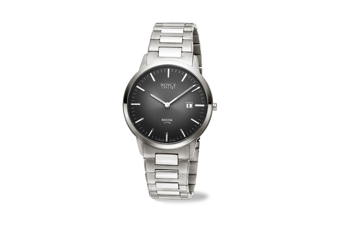 Boccia Titan Herrenuhr Royce • 3658-04